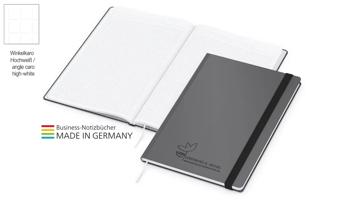 Notebook Smart-Book A4 Bestseller embossing black