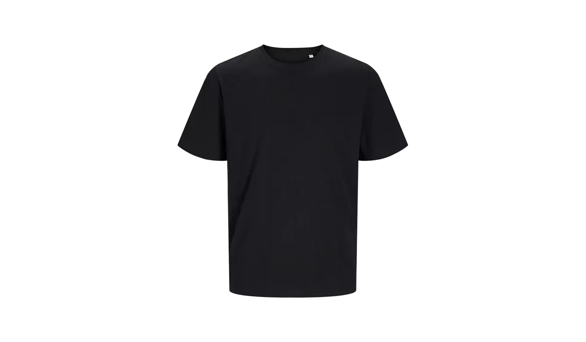 JACK & JONES - Canvas Tee Blk7526 - black