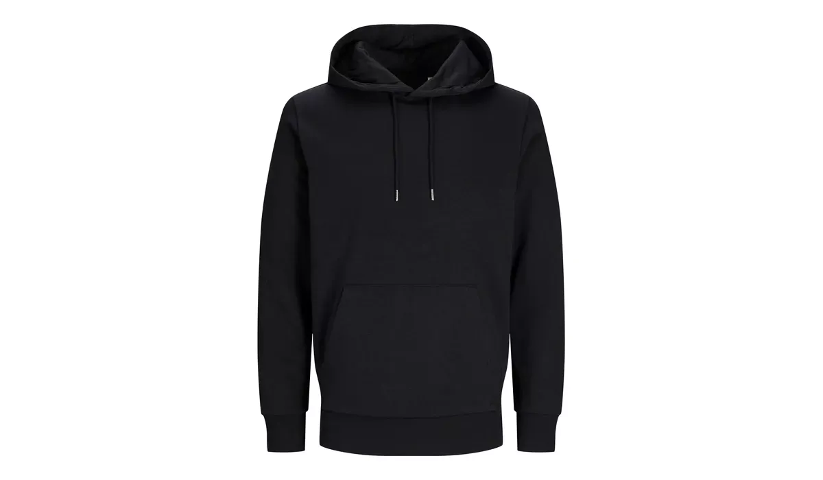 JACK & JONES - Cosy Hoodie Blk3902 - black