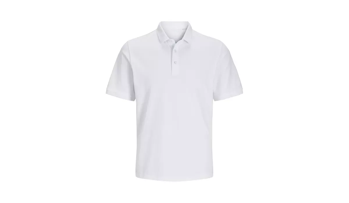 JACK & JONES - True Polo Blk7556  - white