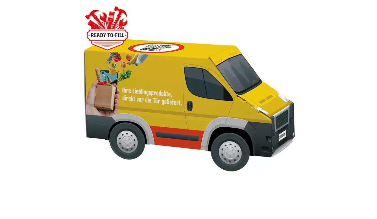 3D-Präsent Transporter, kundengestelltes Füllgut