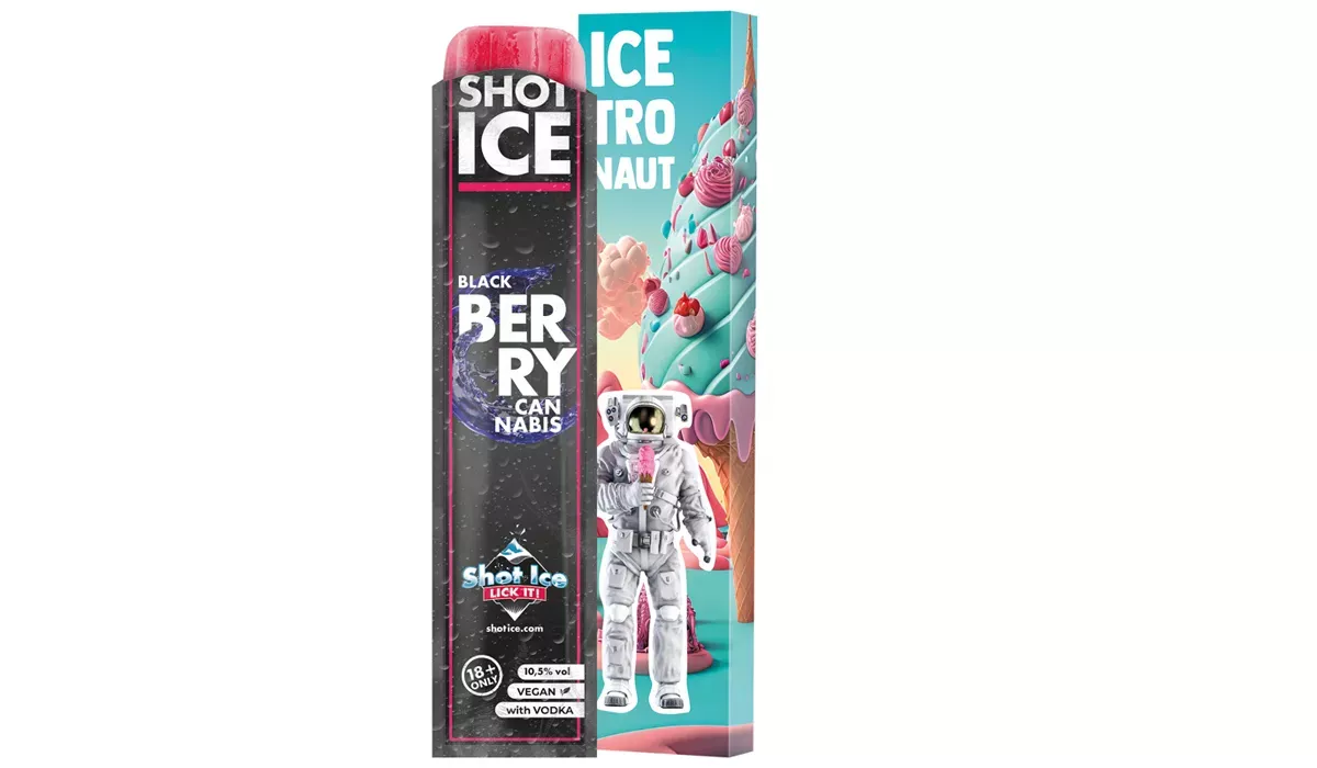 Long Box, Shot Ice - Black Berry Canabis 10,5% vol.