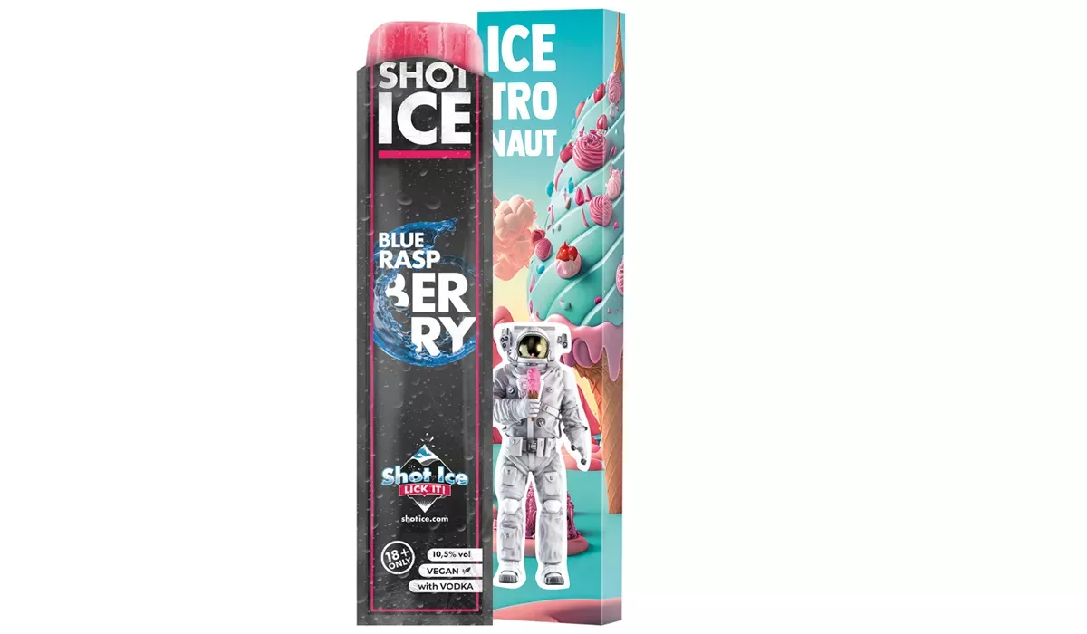 Long Box, Shot Ice - Blue Raspberry 10,5% vol.