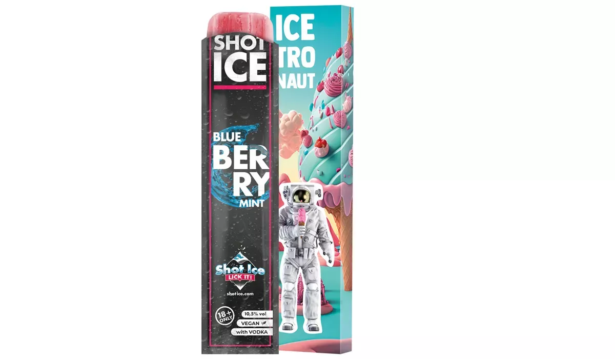 Long Box, Shot Ice - Blue Berry Mint 10.5% vol.