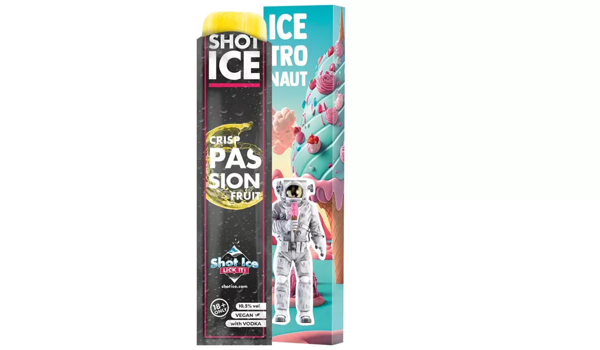 Long Box, Shot Ice - Crisp Passion Fruit 10,5% vol.