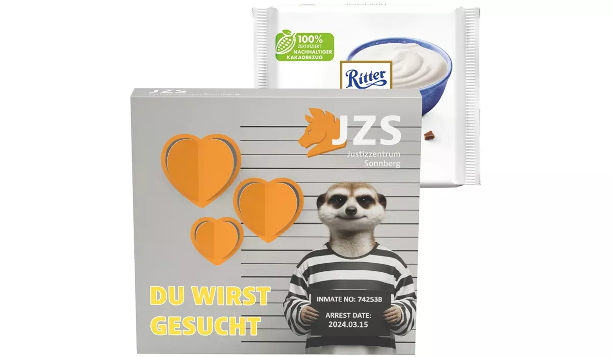 Gift box, Ritter SPORT yoghurt chocolate