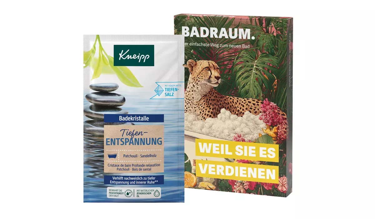 Promotion Case, Badekristalle Tiefenentspannung