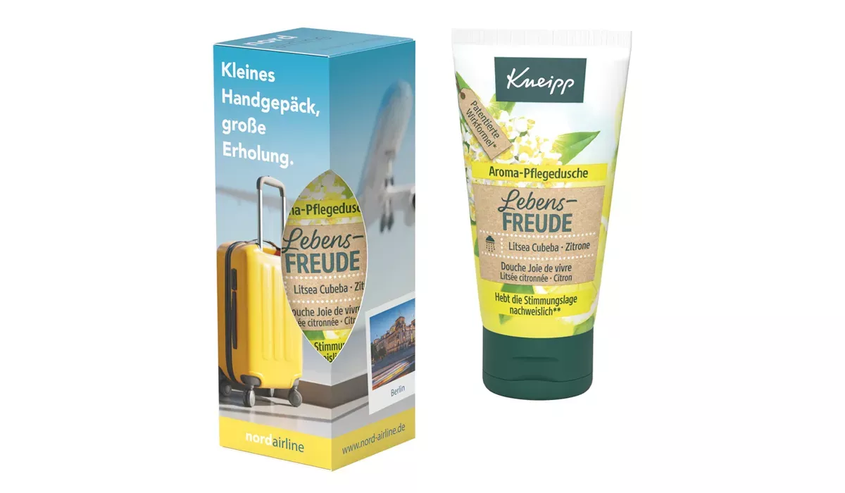 View Box, Kneipp Pflegedusche Lebensfreude