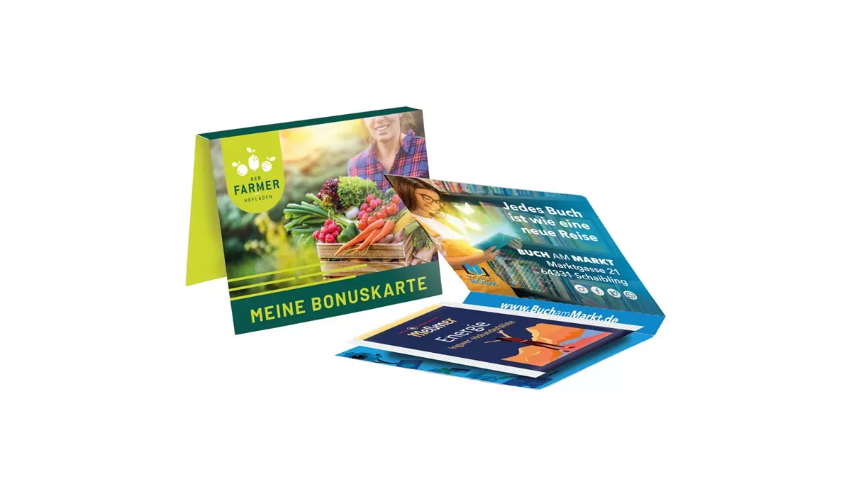 Werbekarte Midi, Meßmer Tee Energie