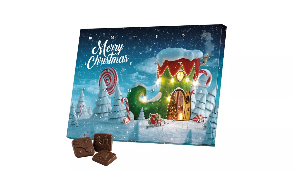 Classic table Advent calendar ChoViva