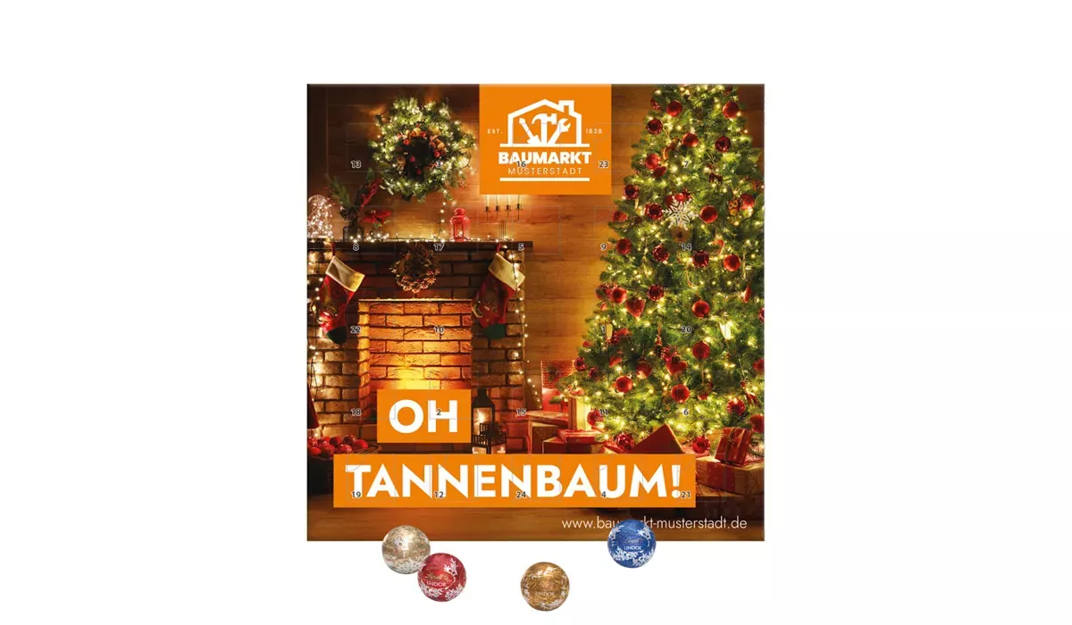 Mini balls advent calendar