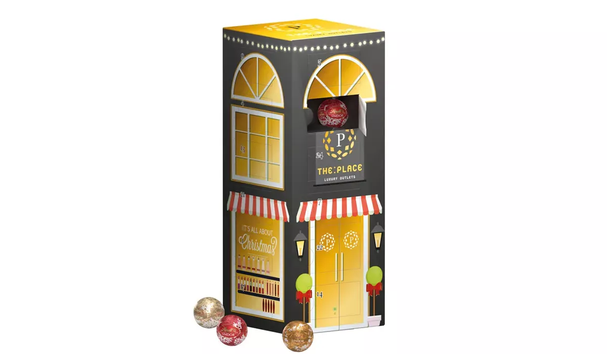 Mini balls tower advent calendar