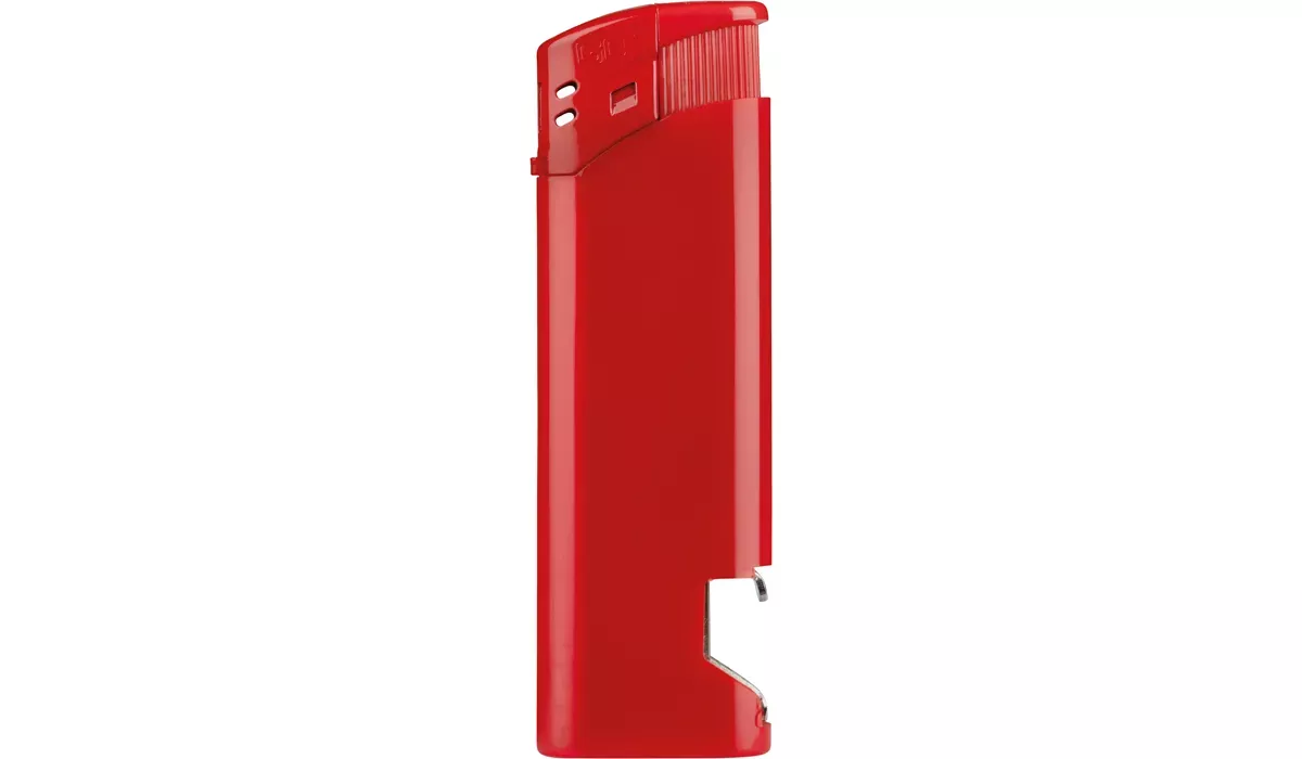 GO BOTTLE OPENER Piezo lighter red
