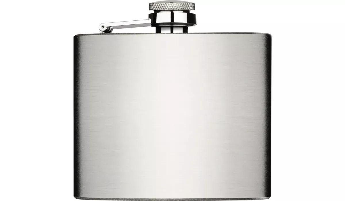 ZORR Flachmann 5OZ/141,5 ml chrome gebürstet