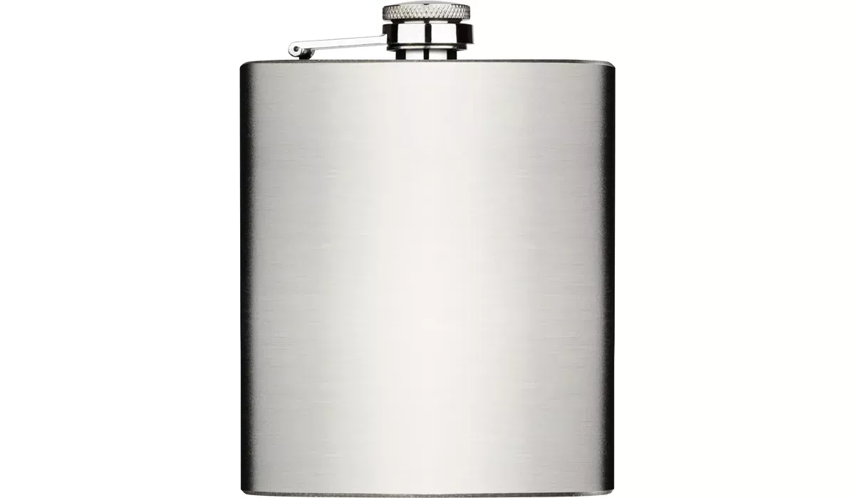 ZORR Flachmann 7 OZ/198,1 ml chrome gebürstet