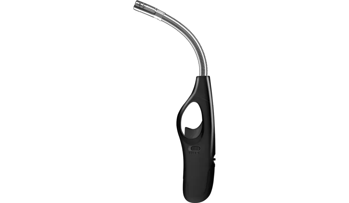 ZORR Gasmatch Flexi Piezo Feuerzeug schwarz