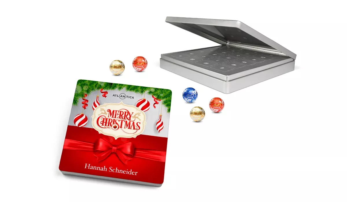 Lindt Adventskalender XMAS BOX ECO