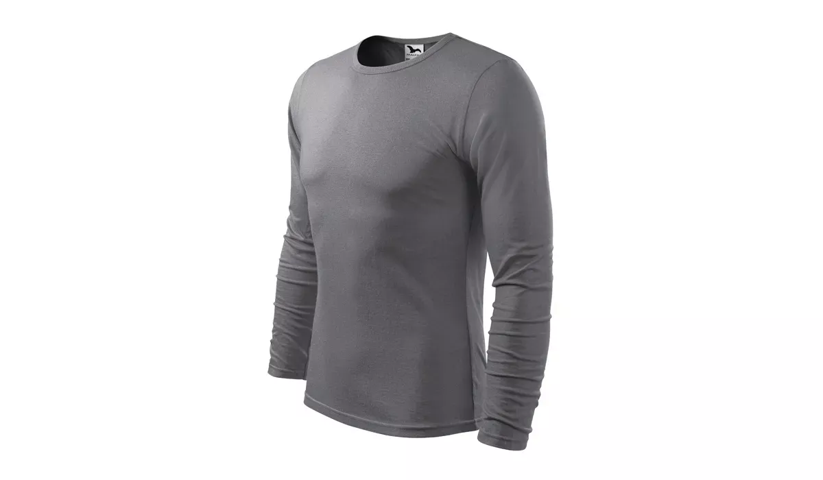 FIT-T LS 119 mens t-shirt - steel gray