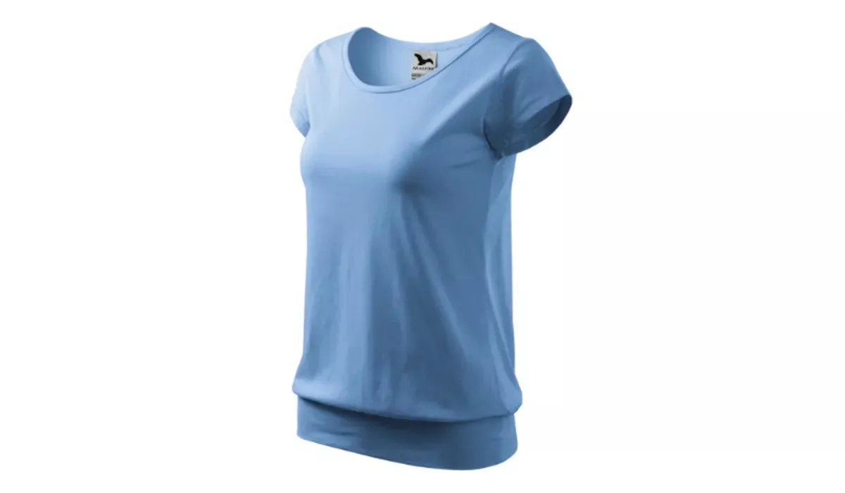 CITY 120 Damen T-Shirt - himmelblau
