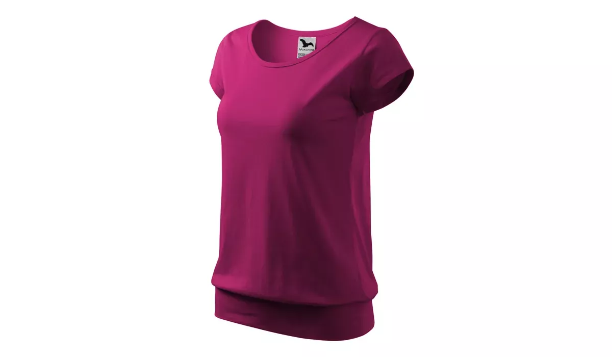 CITY 120 ladies t-shirt - fuchsia red