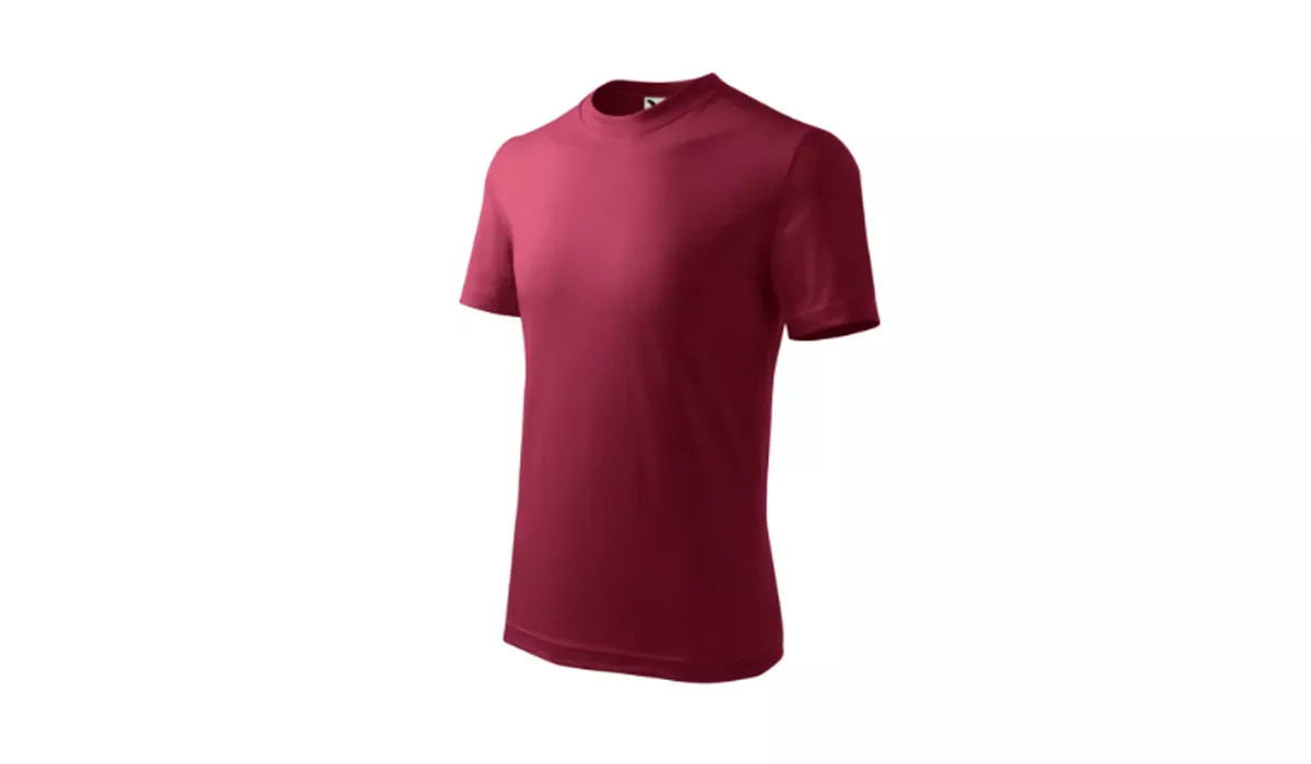BASIC 138 childrens t-shirt - garnet