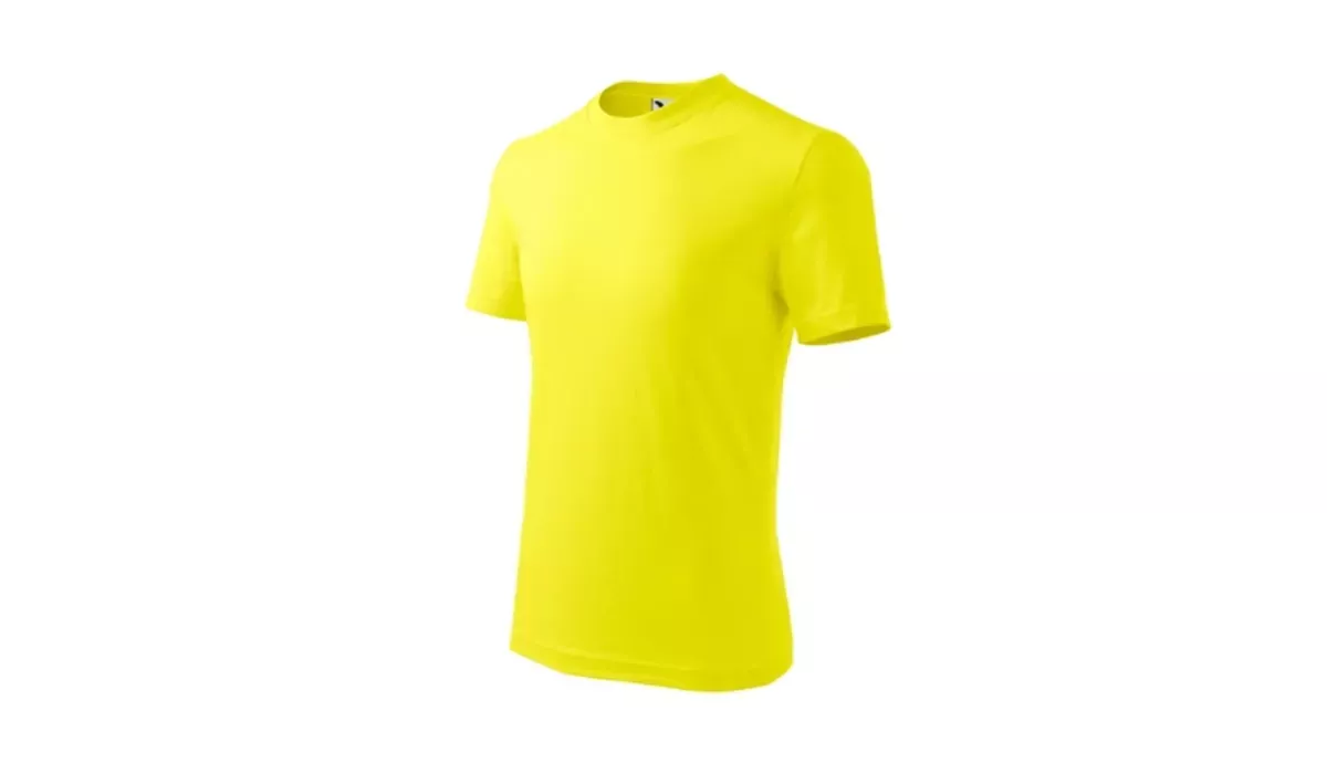 BASIC 138 childrens t-shirt - lemon yellow