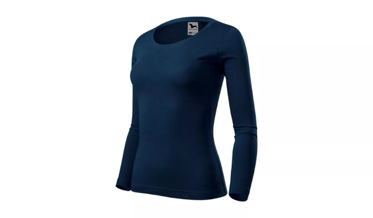 FIT-T LS 169 ladies t-shirt - navy blue