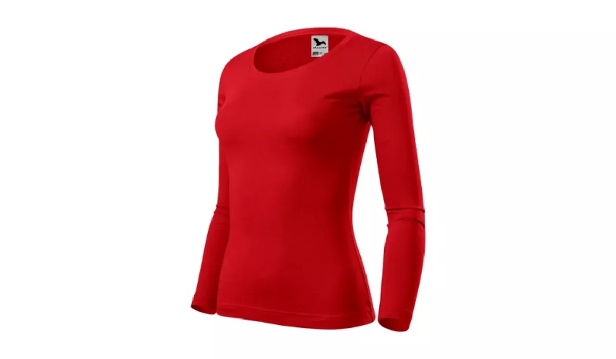 FIT-T LS 169 ladies t-shirt - red