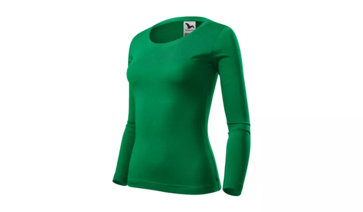 FIT-T LS 169 ladies t-shirt - grass green