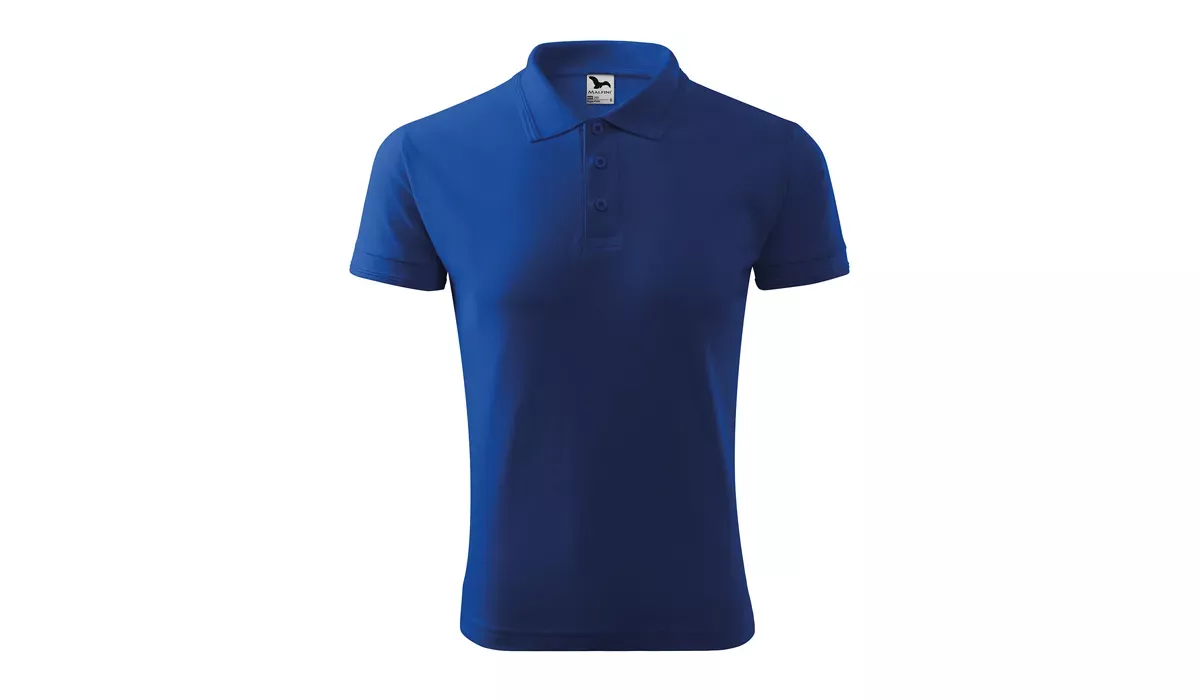 PIQUE POLO 203 mens polo shirt - royal blue