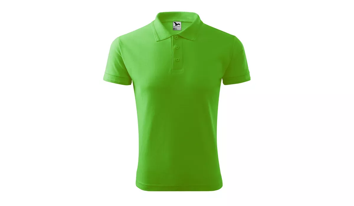 PIQUE POLO 203 mens polo shirt - apple green