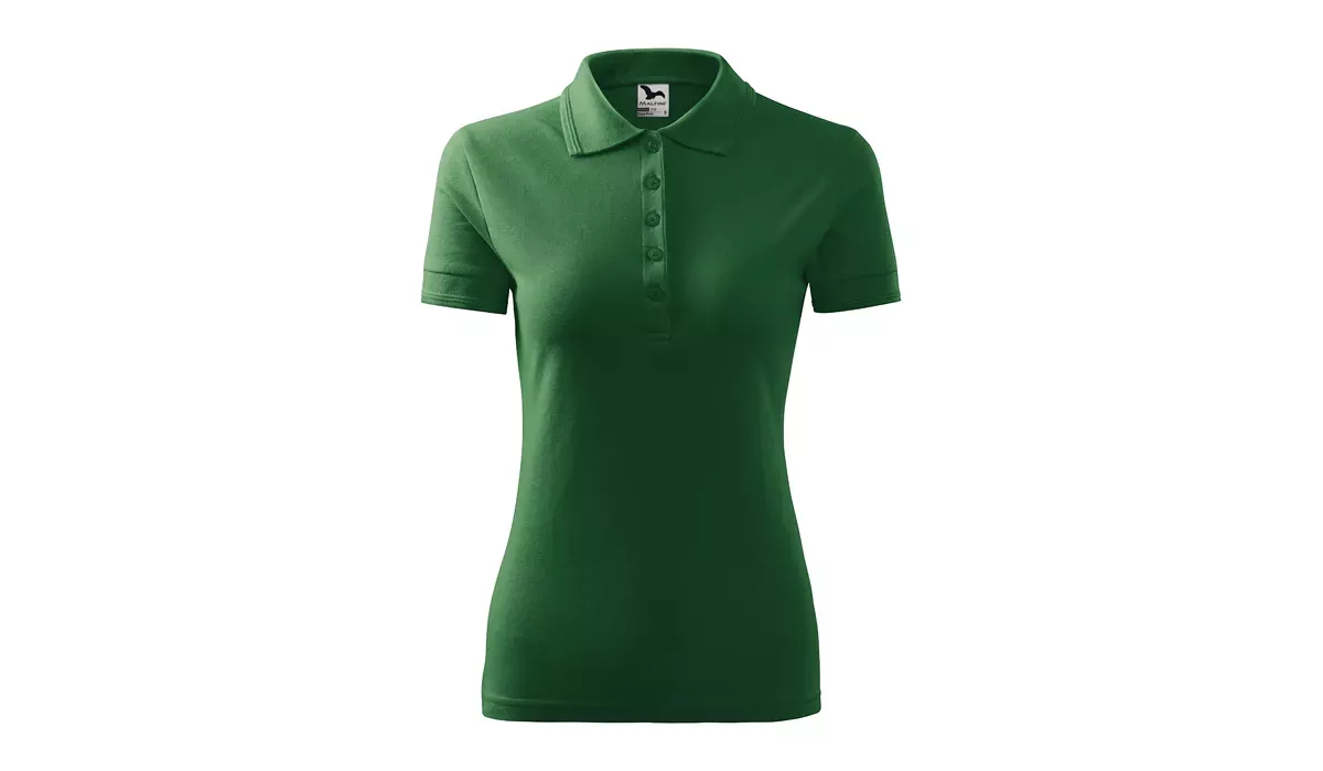PIQUE POLO 210 ladies polo shirt - bottle green