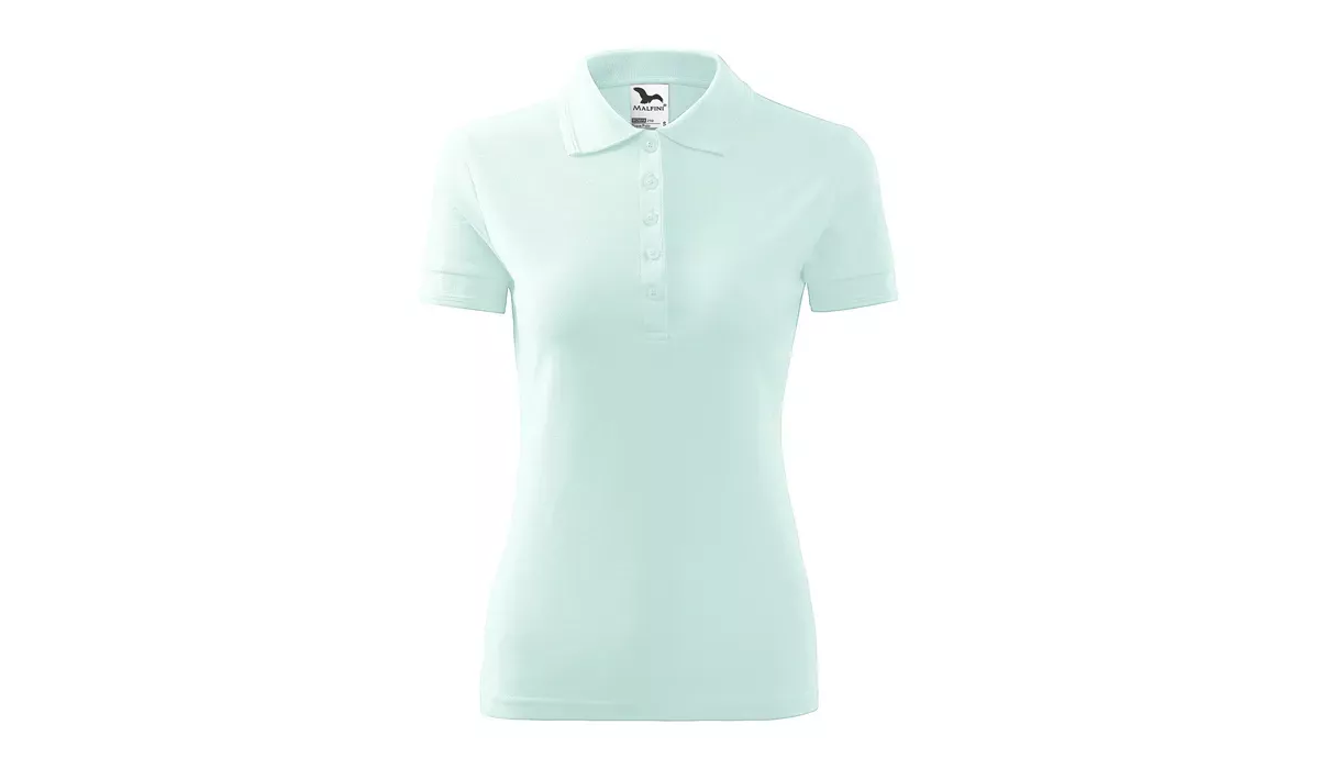 PIQUE POLO 210 ladies polo shirt - frost