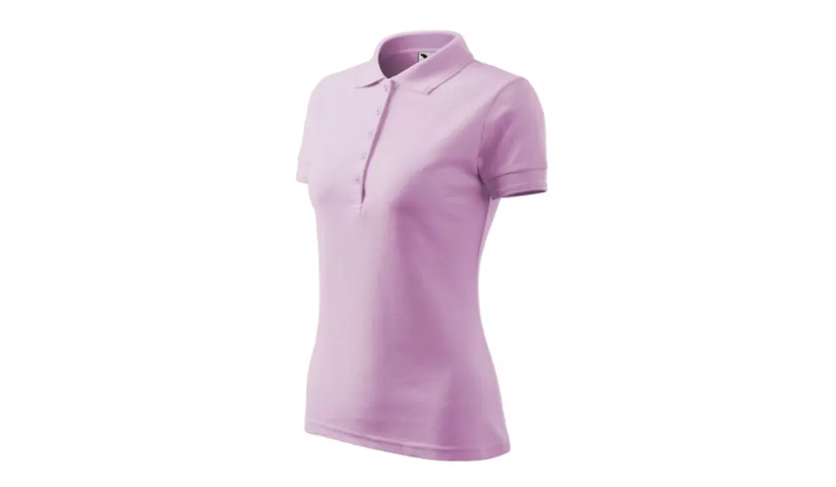 PIQUE POLO 210 ladies polo shirt - orchid