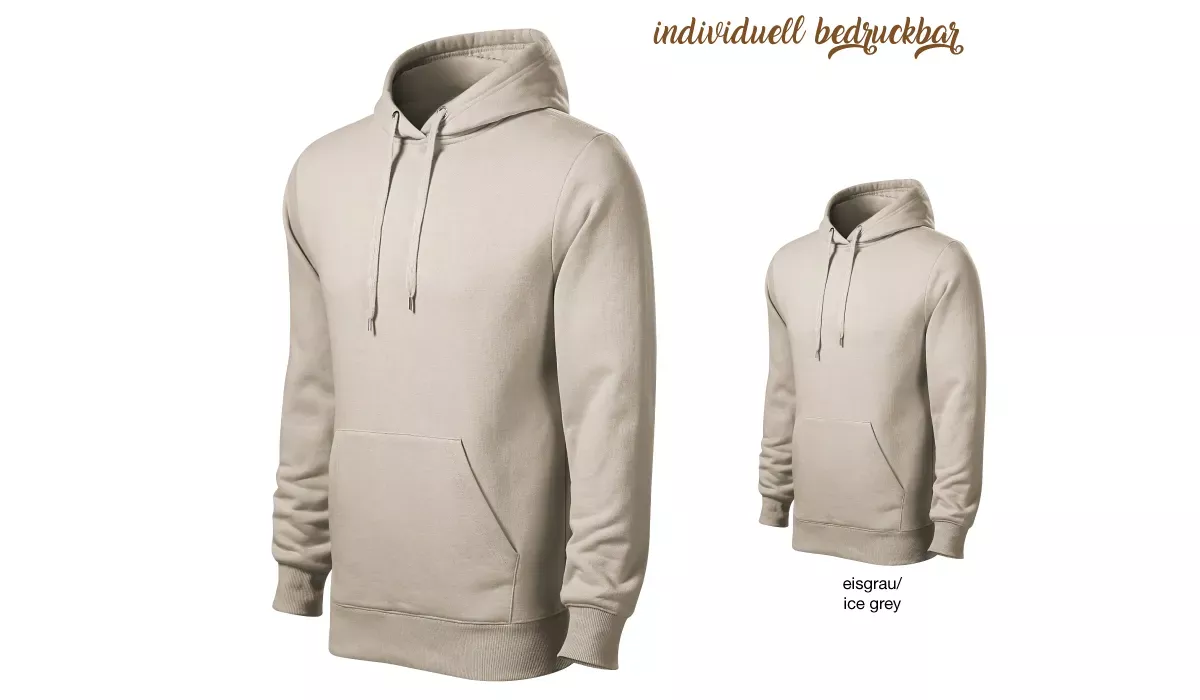 CAPE 413 mens sweatshirt - ice grey
