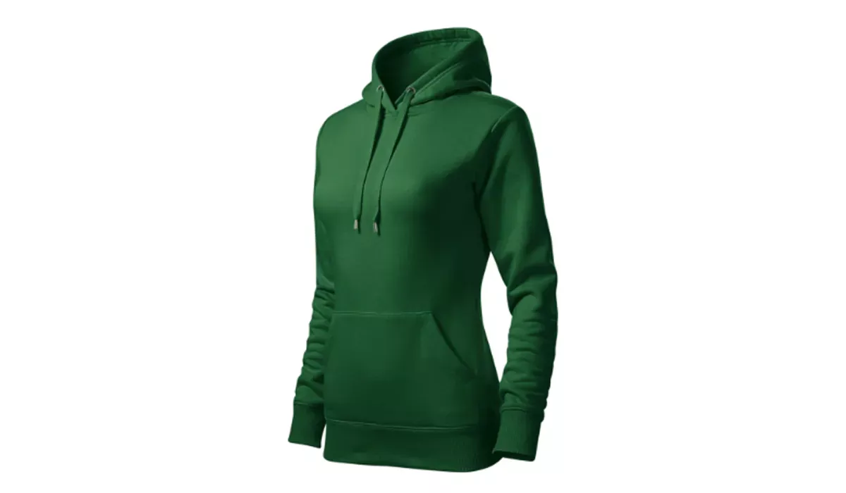 CAPE 414 Damen Sweatshirt - flaschengrün