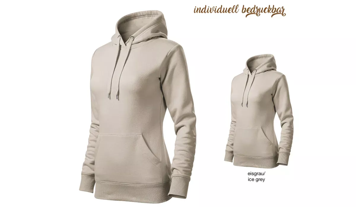 CAPE 414 Damen Sweatshirt - eisgrau