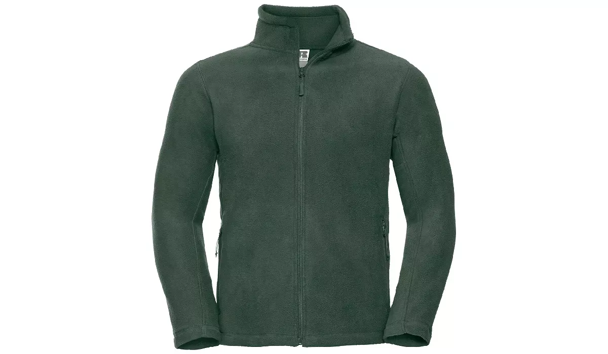 Fleecejacke aus Polyester Men - flaschengrün