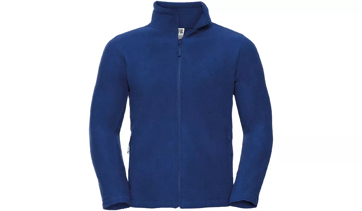 Fleece jacket made of polyester Men - royal