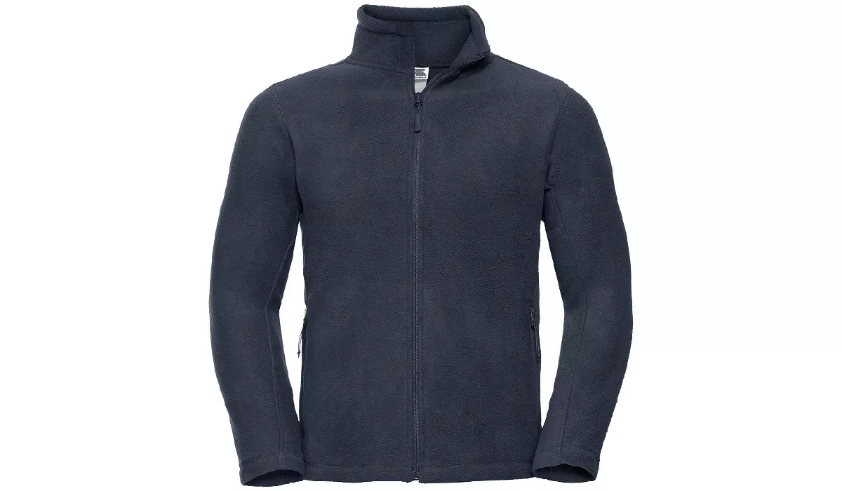 Fleece jacket made of polyester Men - navy