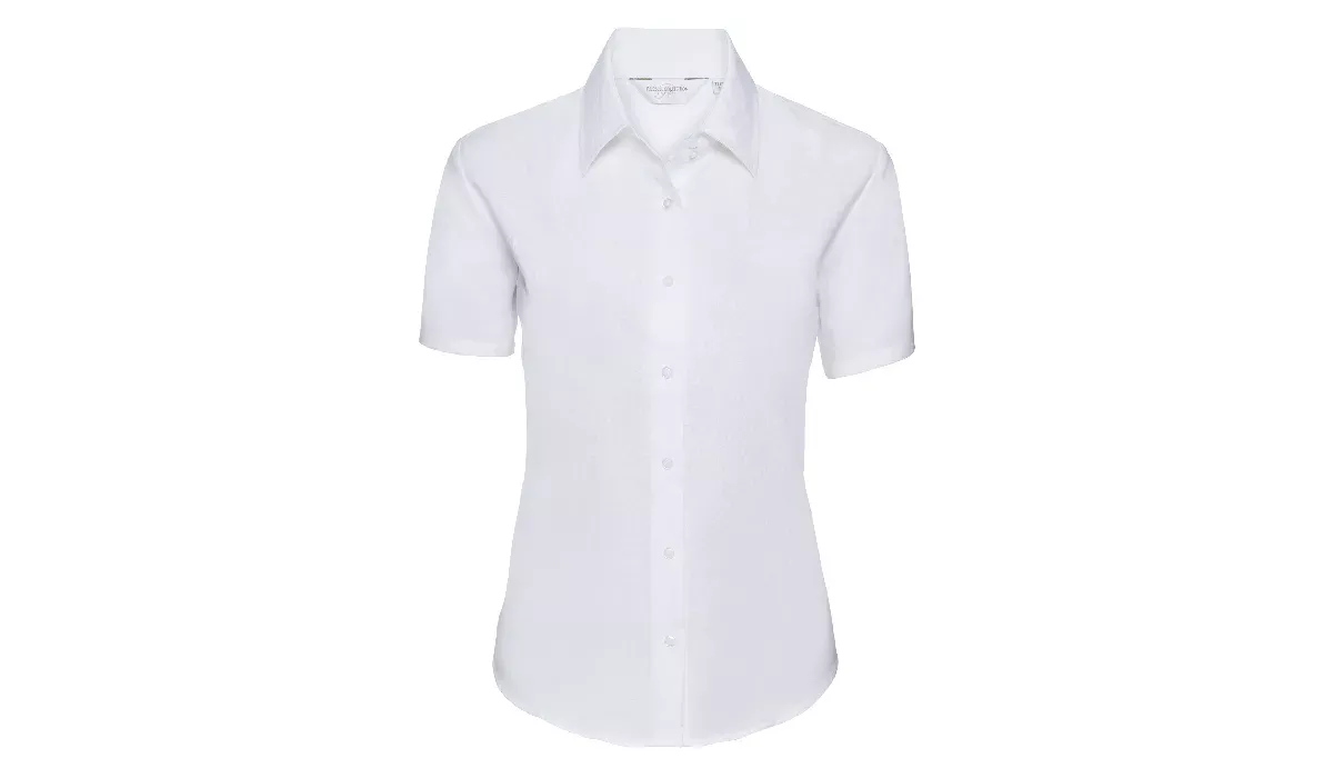 Oxford Blouse Ladies short sleeve