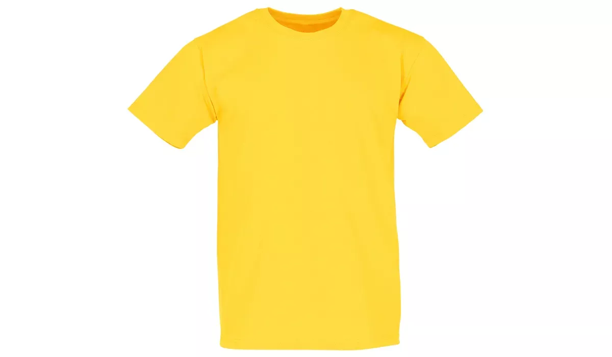 Valueweight T Shirt Men - yellow