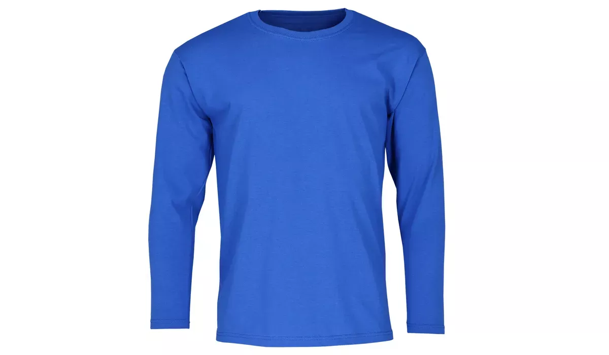 valueweight long sleeve t unisex - royal