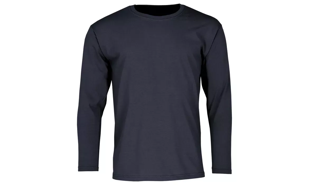 valueweight long sleeve t unisex - deep navy