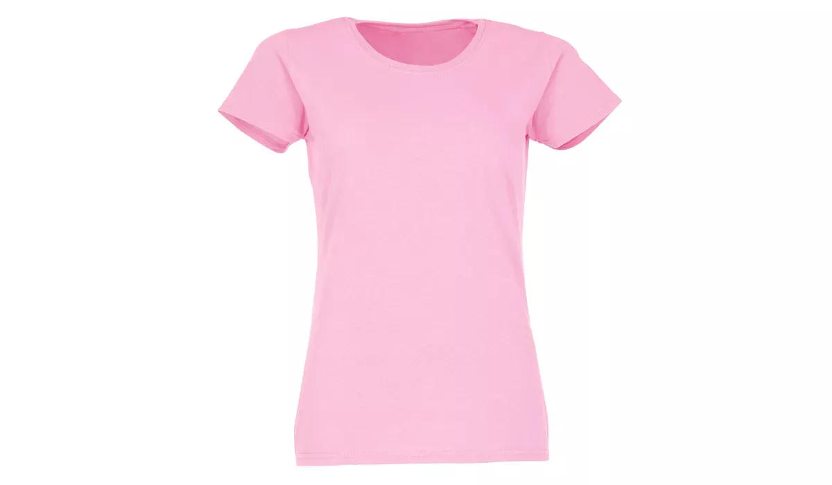 Valueweight T Lady-Fit T-Shirt - rose