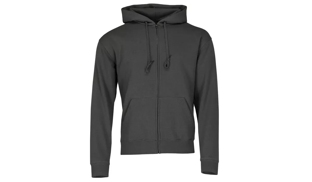 Premium Kapuzen-Sweatjacke Men - anthrazit