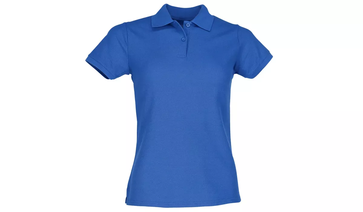65/35 Polo aus Mischgewebe Lady - königsblau