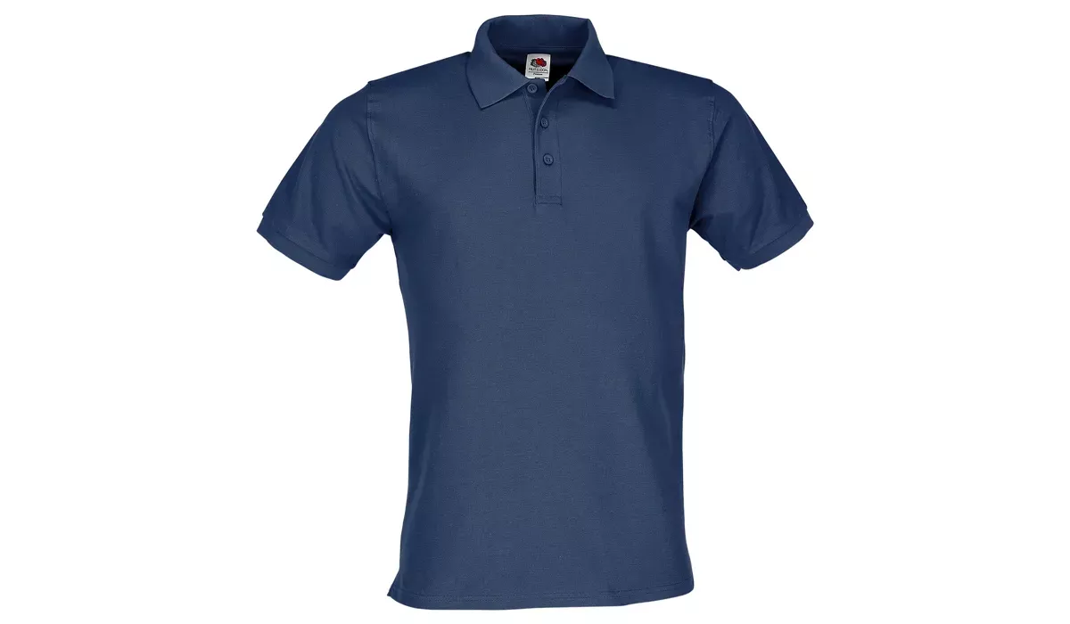 Premium cotton polo shirt Men - navy