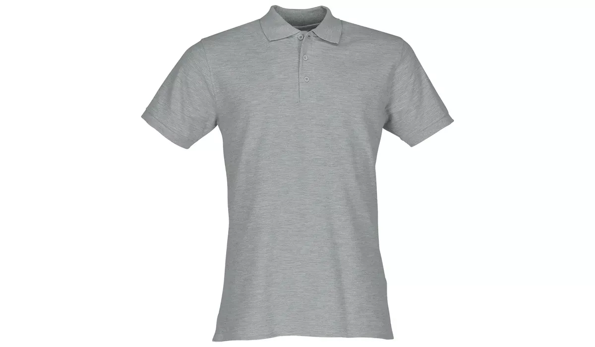 Premium cotton polo shirt Men - athletic heather