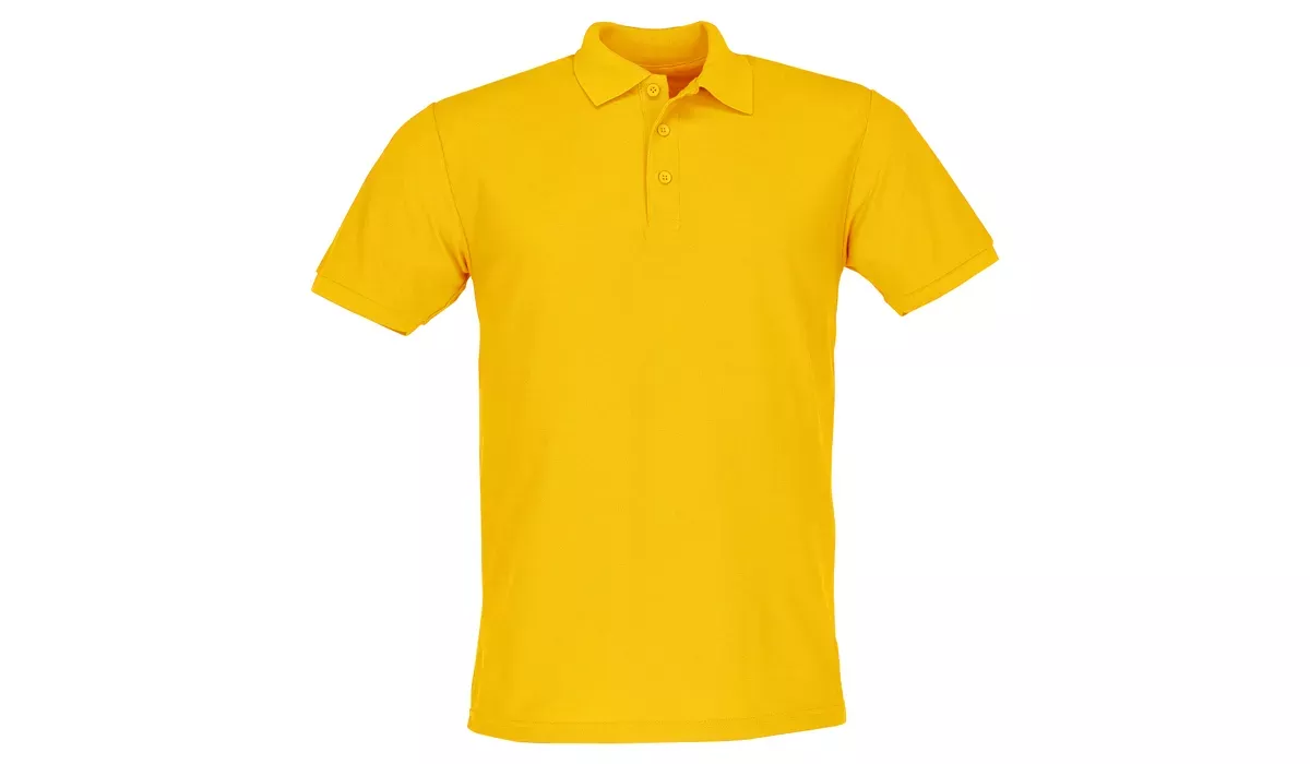 65/35 Polo made of mixed fabric Men - sunflower yellow